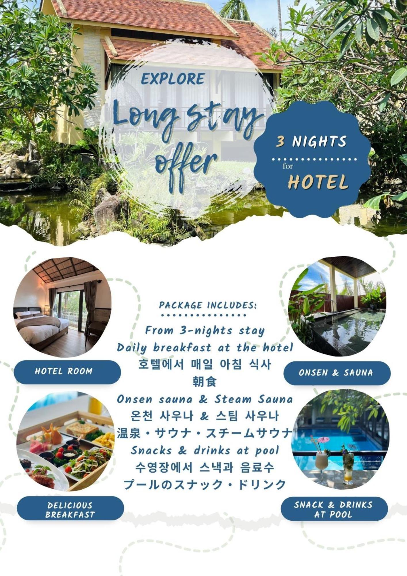 The Blossom Resort Island Da Nang - Onsen Included Exterior photo